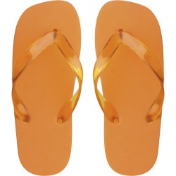 Ciabattine infradito in eva arancione personalizzato S26695A
