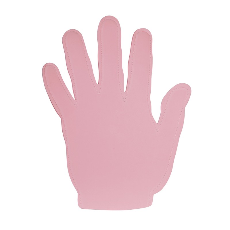 Mano in eva rosa personalizzato S26803RS