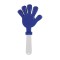 Clapper in plastica blu royal personalizzato S26804BL