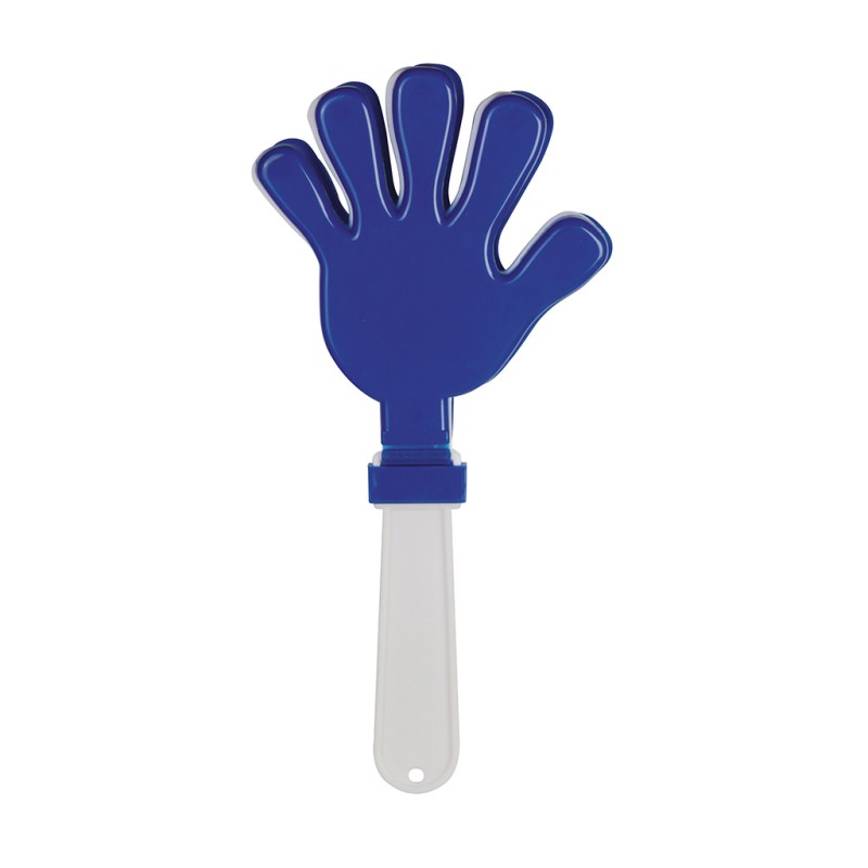 Clapper in plastica blu royal personalizzato S26804BL