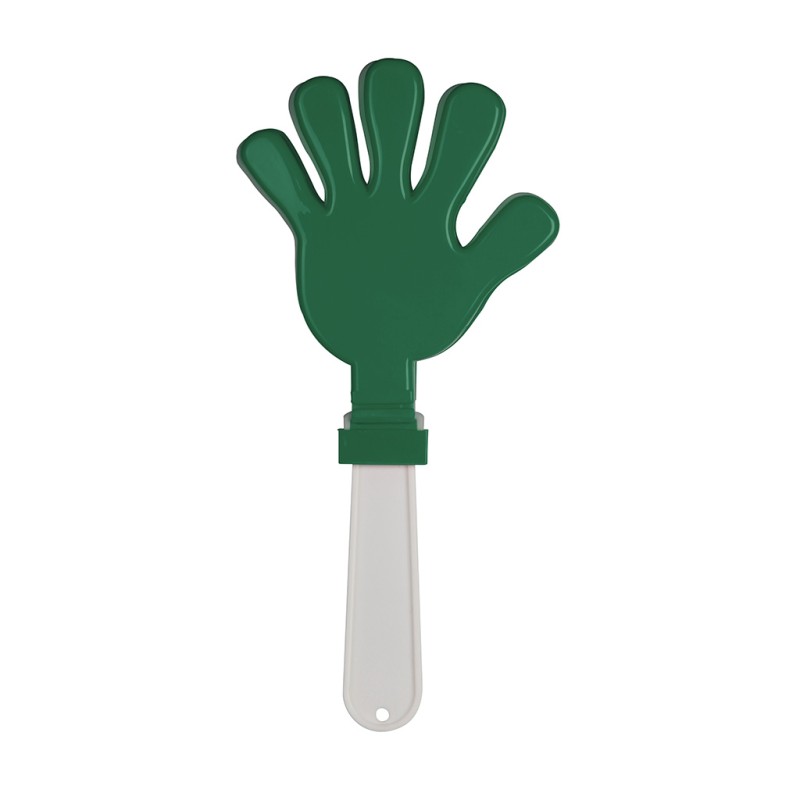 Clapper in plastica verde personalizzato S26804V
