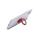 Supporto per cellulare in plastica rosso personalizzato S26032R