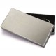Portachiavi in metallo e pu bianco personalizzato E14244B