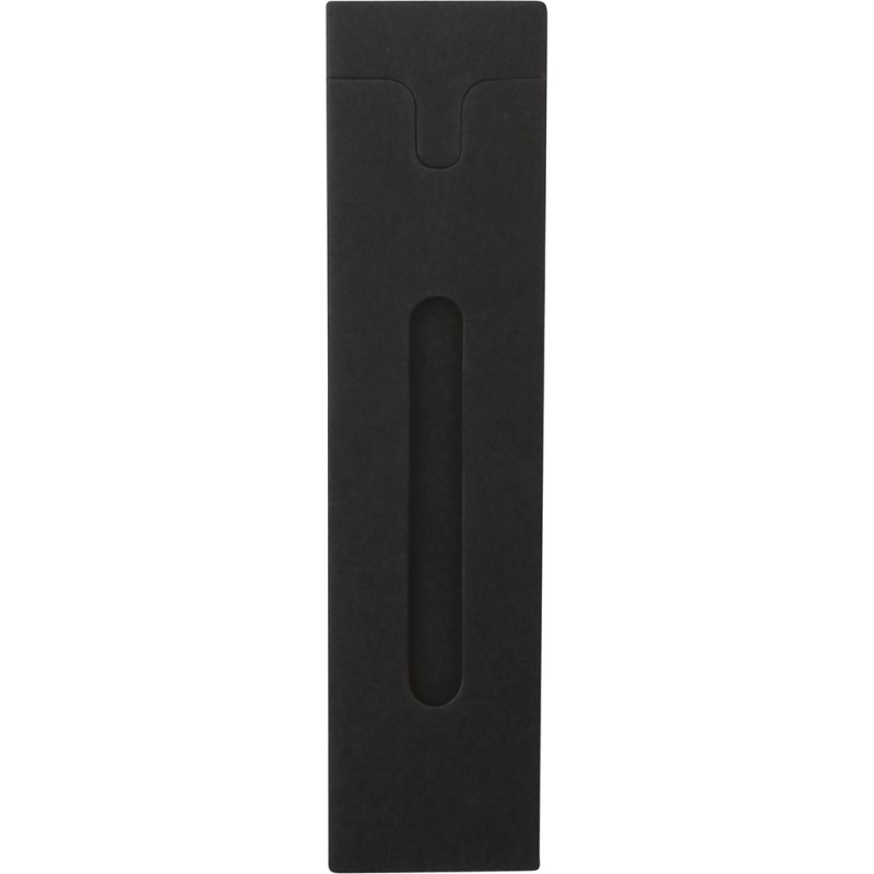 Bustina porta penna in carta nera personalizzata T27034N