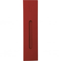 Bustina porta penna in carta rossa personalizzata T27034R Bustina porta penna in carta rossa personalizzata T27034R