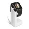 Basetta porta iwatch in plastica bianco personalizzato T27052B