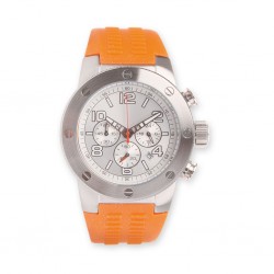 Orologio cronografo regolo c arancione personalizzato X25251A Orologio cronografo regolo c arancione personalizzato X25251A