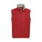 Gilet Basic Softshell Men Vest Rosso 