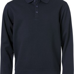 Polo Basic Polo Sweater Blu Scuro 