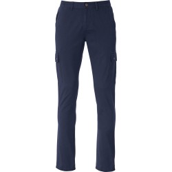 Pantalone Cargo Pocket Pantaloni Blu Scuro 