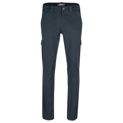 Pantalone Cargo Pocket Stretch Grigio 