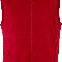 Gilet Clique Basic Polar Fleece Vest Rosso 