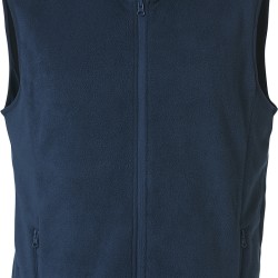 Gilet Clique Basic Polar Fleece Vest Blu Scuro 