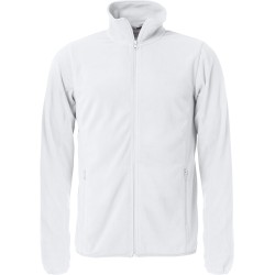 Pile Clique Basic Micro Fleece Jacket Bianco 