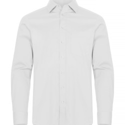 Camicia Stretch Shirt L/S Bianco 