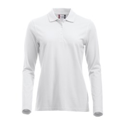 Polo Classic Marion L/S Bianco 