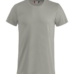 T-Shirt Basic-T Grigio Argento 