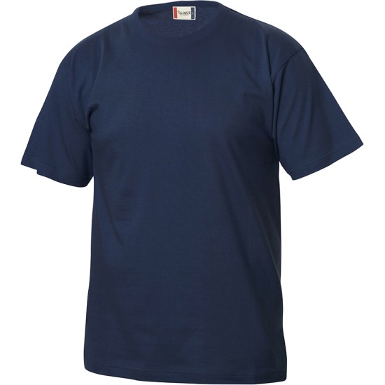 T-Shirt Basic-T Jr. Blu Scuro 140