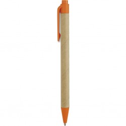 Penna A Sfera In Plastica Biodegradabile E Cartone Riciclato Personalizzato B11068A