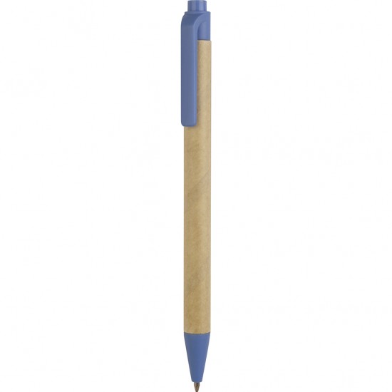 Penna A Sfera In Plastica Biodegradabile E Cartone Riciclato Personalizzato B11068