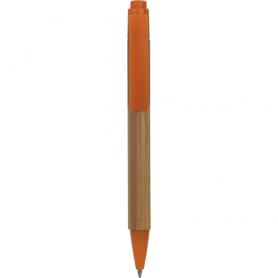Penna A Sfera In Bambù E Abs Personalizzato B11073A