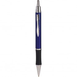 Penna A Sfera In Metallo E Gomma Personalizzato B11083BL