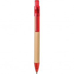 Penna A Sfera In Plastica E Cartone Personalizzato B11113R
