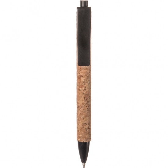 Penna A Sfera In Sughero E Paglia Di Grano+Abs Personalizzato B11114N