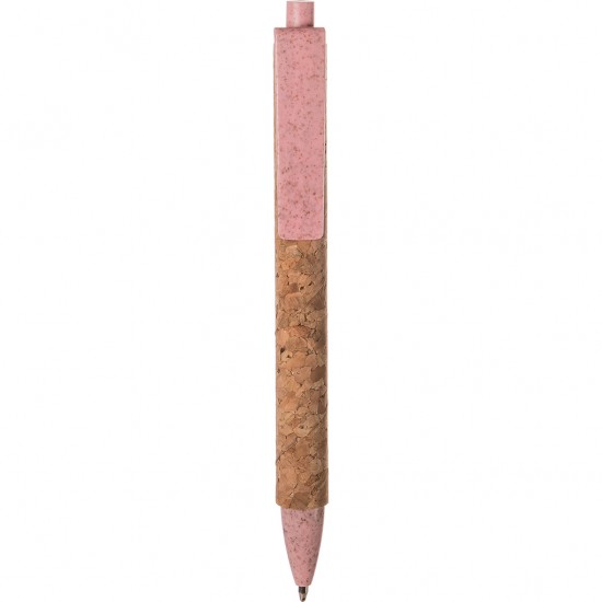 Penna A Sfera In Sughero E Paglia Di Grano+Abs Personalizzato B11114RS
