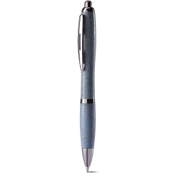 Penna A Sfera In Paglia Di Grano+Abs E Metallo Abs Personalizzato B11124