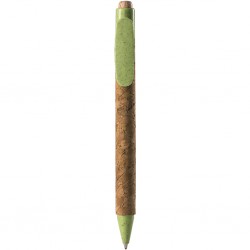 Penna A Sfera In Sughero E Paglia Di Grano+Abs Personalizzato B11126VA