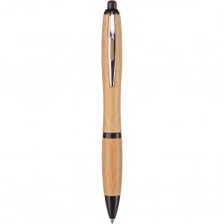 Penna A Sfera In Bambù, Metallo E Plastica Personalizzato B11137N
