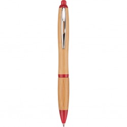Penna A Sfera In Bambù, Metallo E Plastica Personalizzato B11137R