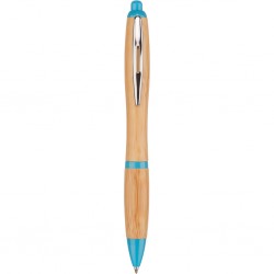 Penna A Sfera In Bambù, Metallo E Plastica Personalizzato B11137SK