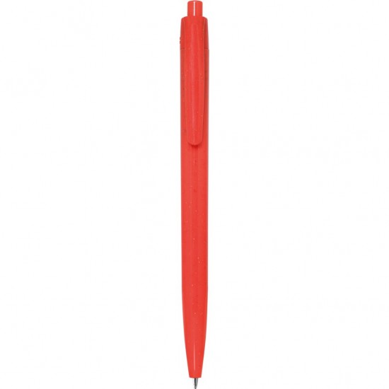Penna A Sfera In Paglia Di Grano+Abs Personalizzato B11232A Arancione