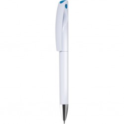 Penna A Sfera In Plastica Con Chiusura A Rotazione Personalizzato B11269SK Sky blue