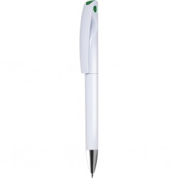 Penna A Sfera In Plastica Con Chiusura A Rotazione Personalizzato B11269V Verde