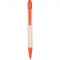 Penna A Sfera In Cartone Riciclato Del Latte E Pla Personalizzato B11272A Arancione