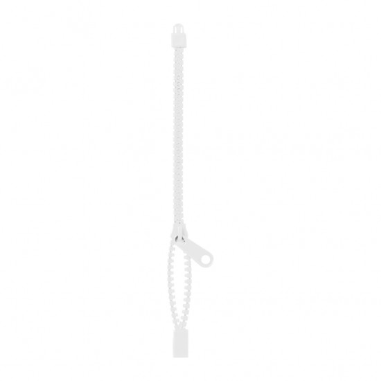 * Bracciale A Cerniera Lampo In Plastica Personalizzato E14157B
