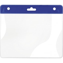 Bustina Porta Badge In Plastica Personalizzato E14158BL