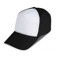 Cappellino Golf 5 Pannelli Bicolore In 100% Poliestere Personalizzato K18015N