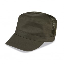 Cappellino Militare Mesh In Cotone E Poliestere Personalizzato K18056VM