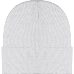 Cappellino Zuccotto In Rpet Personalizzato K18116B Bianco