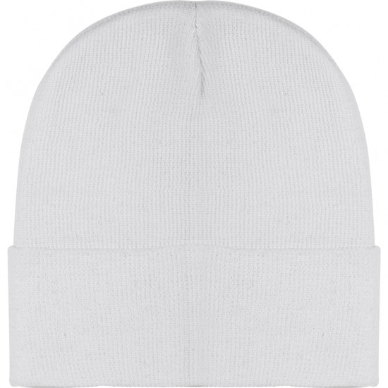Cappellino Zuccotto In Rpet Personalizzato K18116B Bianco