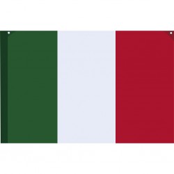 Bandiera Italiana In Poliestere Personalizzato K18400