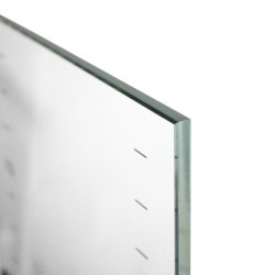 Porta brochure in vetro Glass folder 1400x355mm