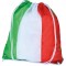 Sacca In Poliestere Con Tricolore Italiano Personalizzato Q24091