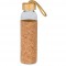 Bottiglia 500 Ml In Vetro, Bambù E Sughero Personalizzato S26278