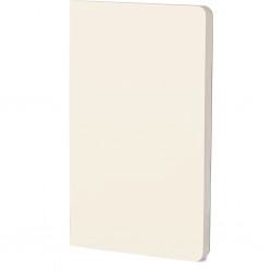 Blocco Per Appunti In Carta E Con Copertina Morbida In Pu Personalizzato S26518B Bianco