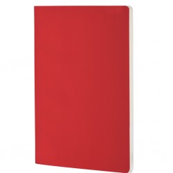Blocco Per Appunti In Carta E Con Copertina Morbida In Pu Personalizzato S26519R Rosso